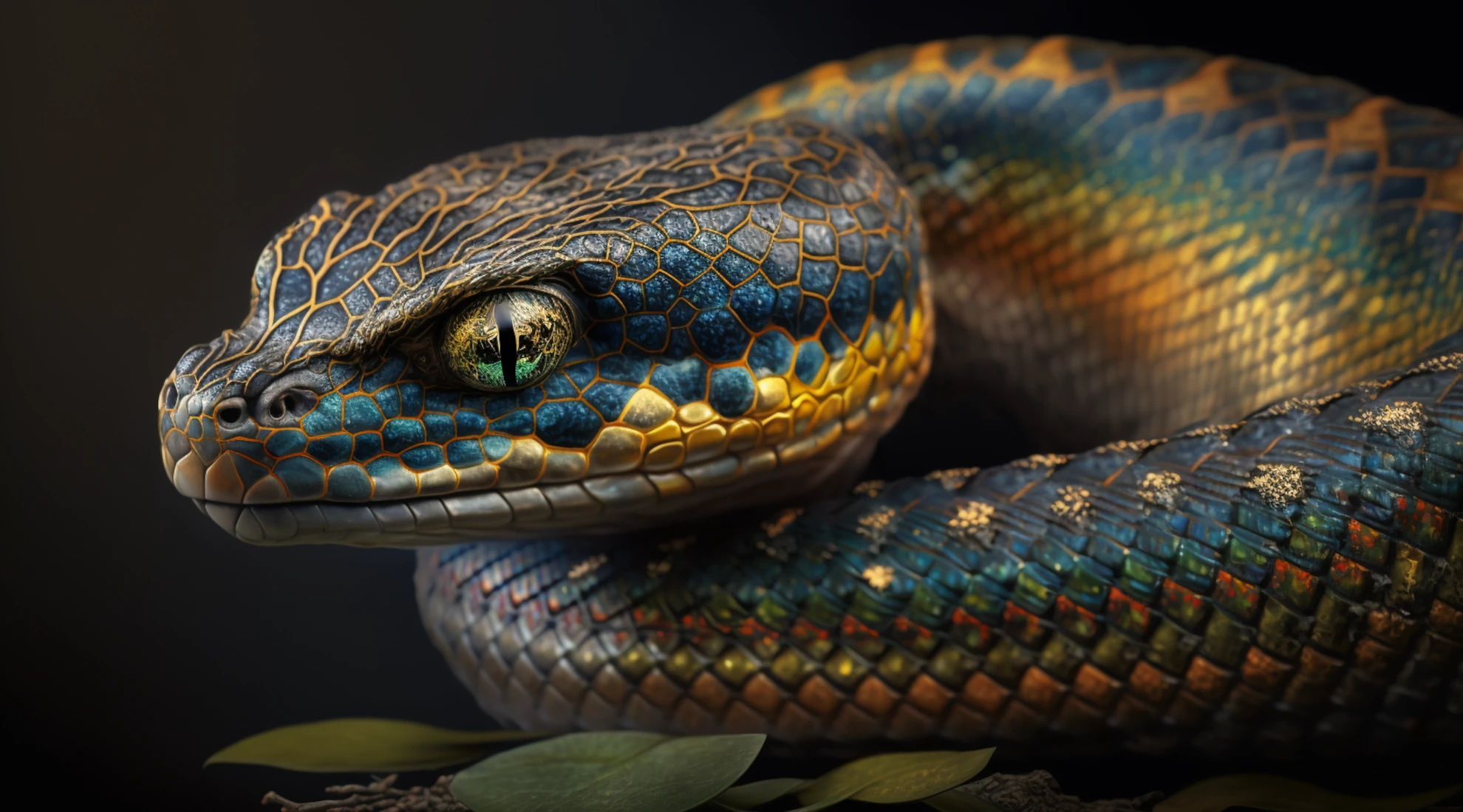 Modern website design with clean code