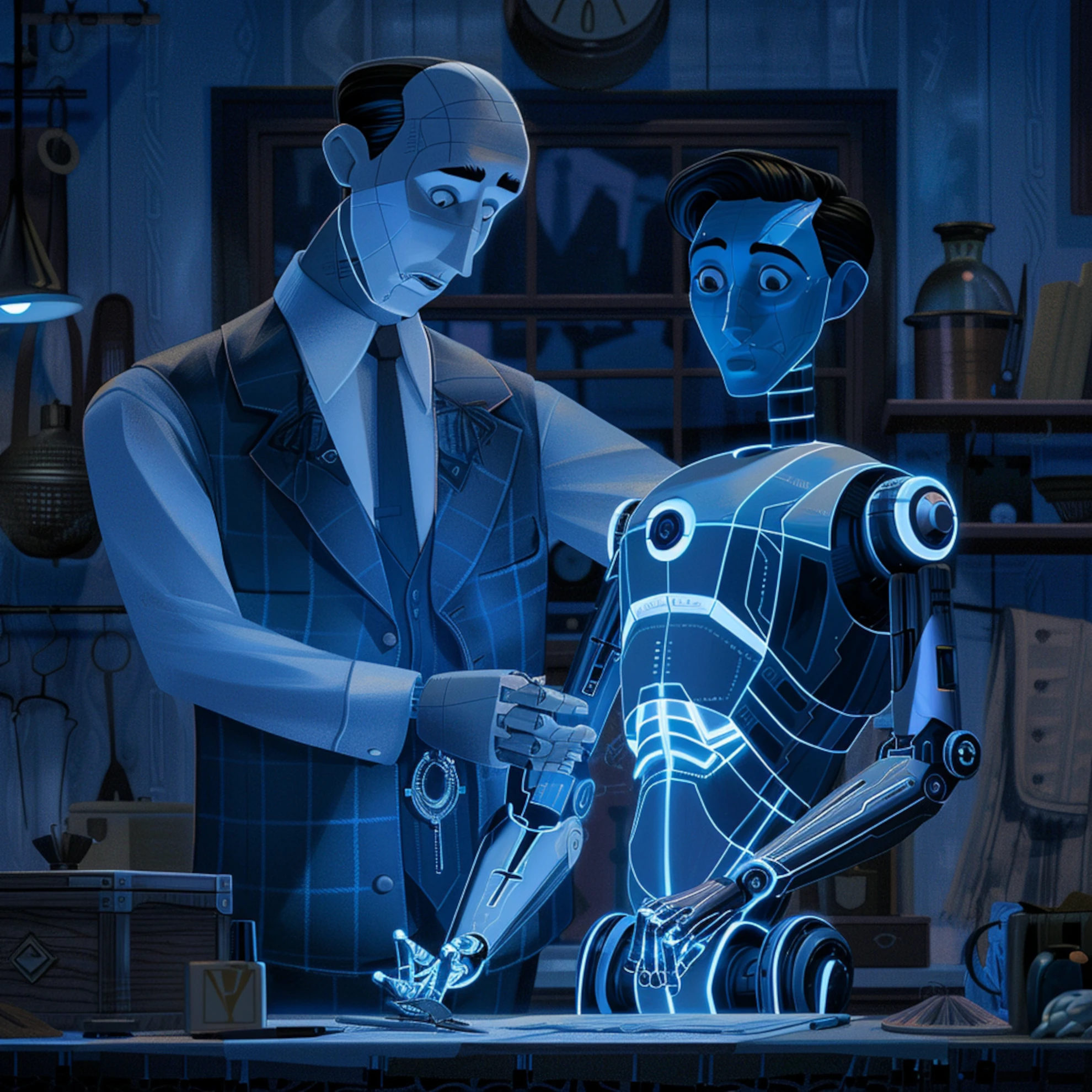 SEO expert analyzing website traffic and search rankings