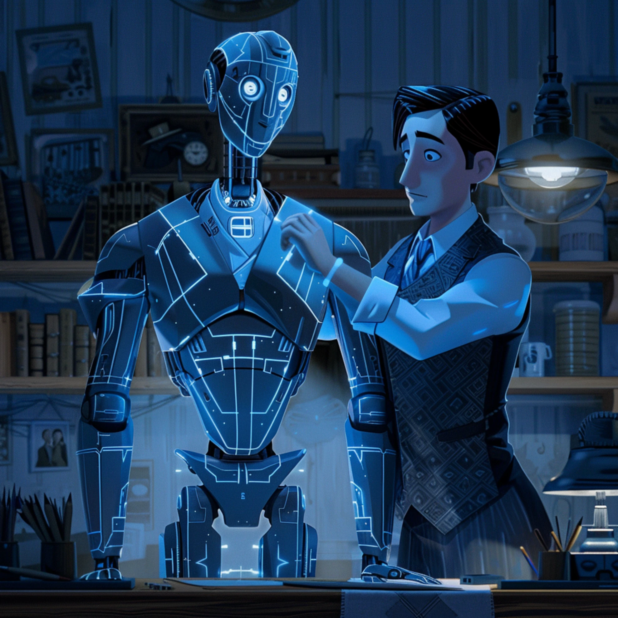 Progress bar indicating stages of website development for a project