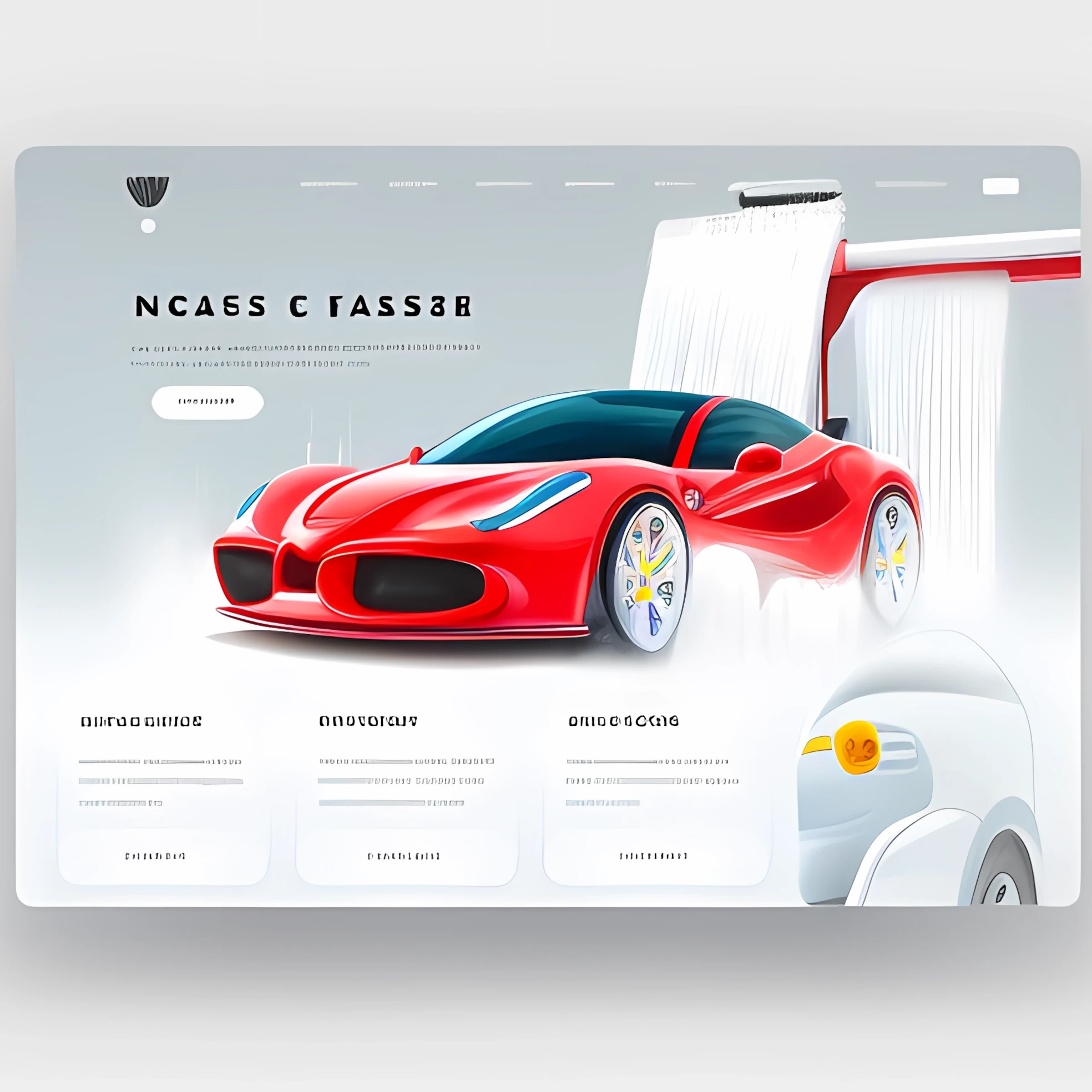 Enterprise-level website with clean UX