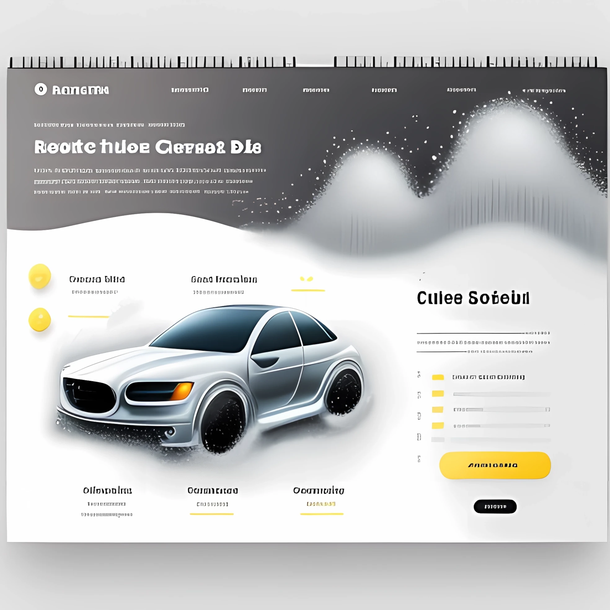 Responsive website layout shown on desktop, tablet, and smartphone screens