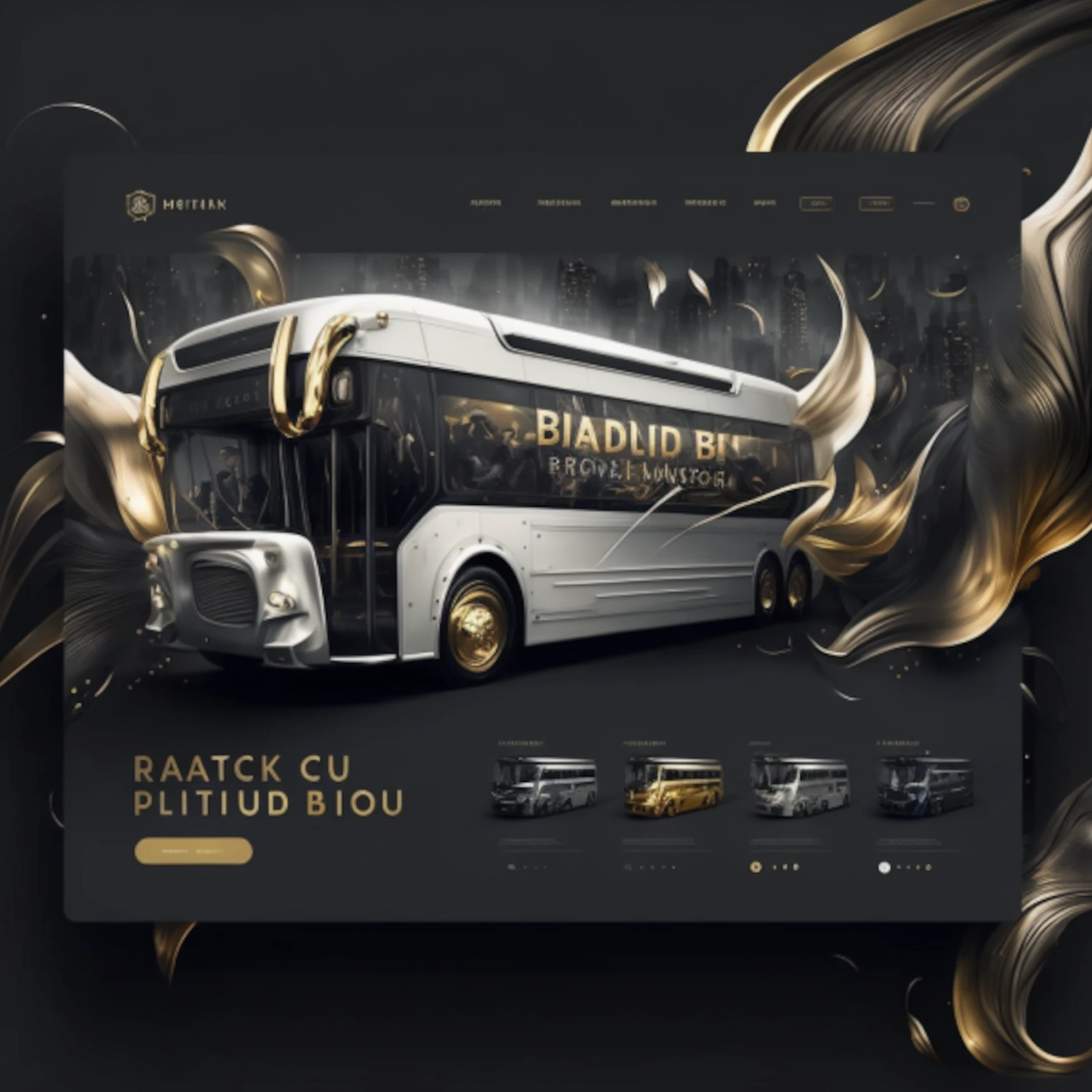 Custom website with animation effects for an engaging user interface