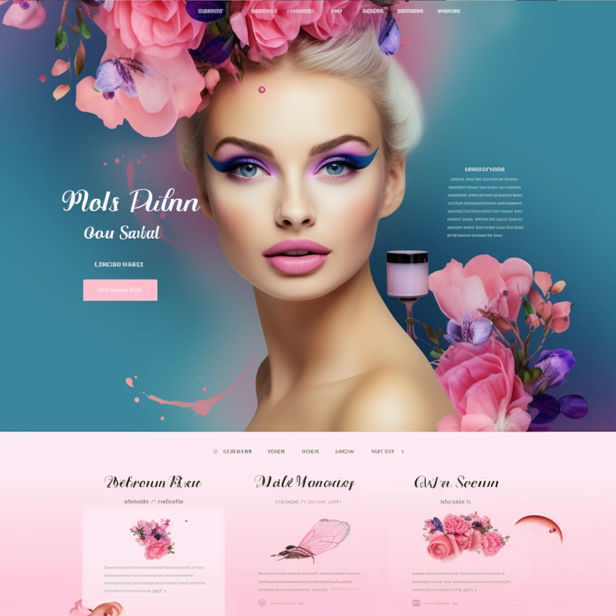 Professional business website with fast loading speed