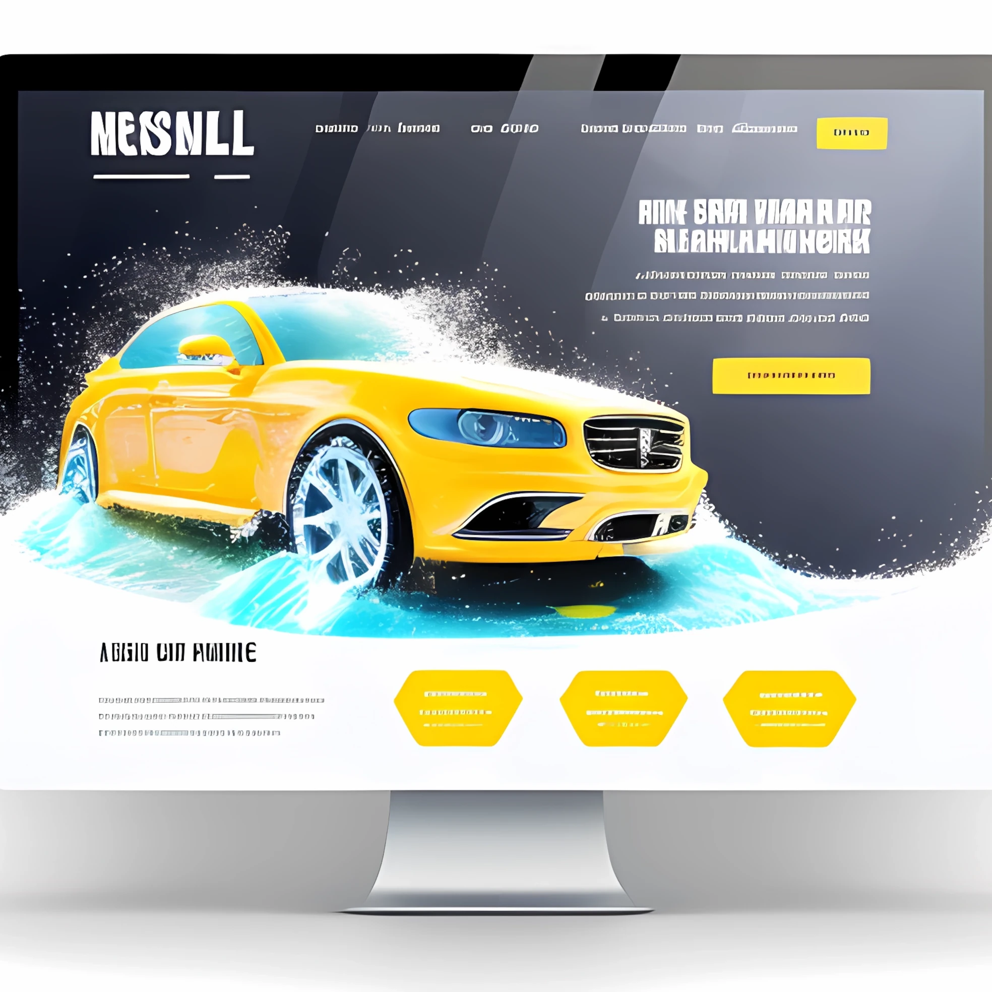 Project manager reviewing a web development roadmap with key milestones