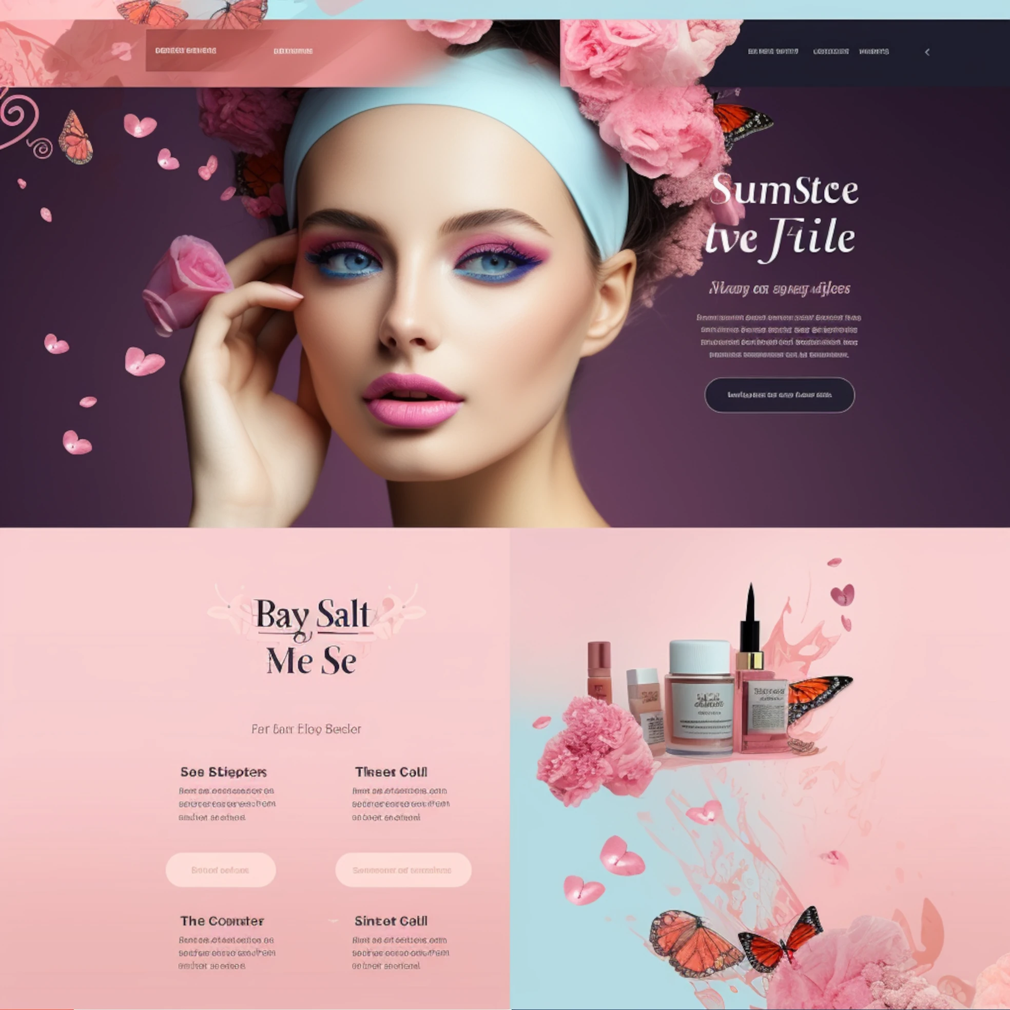 custom website design for webinars