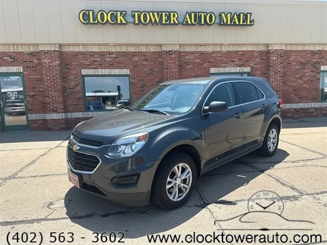 
                           2017 Chevrolet Equinox  Equinox in front of Clock Tower Mall Used car business
                       