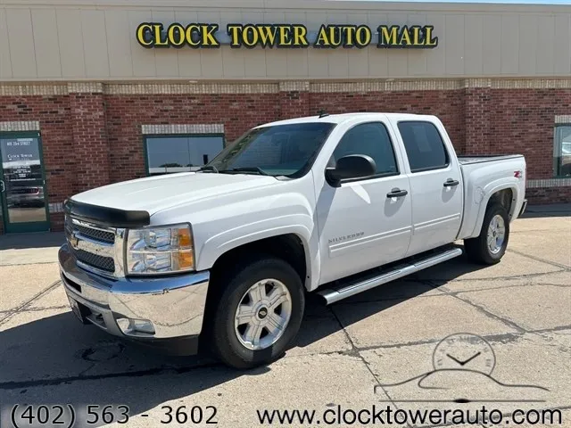 
                           2012 Chevrolet Silverado  Silverado in front of Clock Tower Mall Used car business
                       
