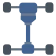 Four-wheel drive or drivetrain icon